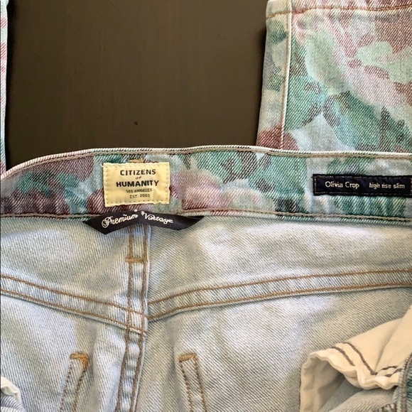 Citizens of humanity oLivia crop Floral je… - Picture 4 of 14